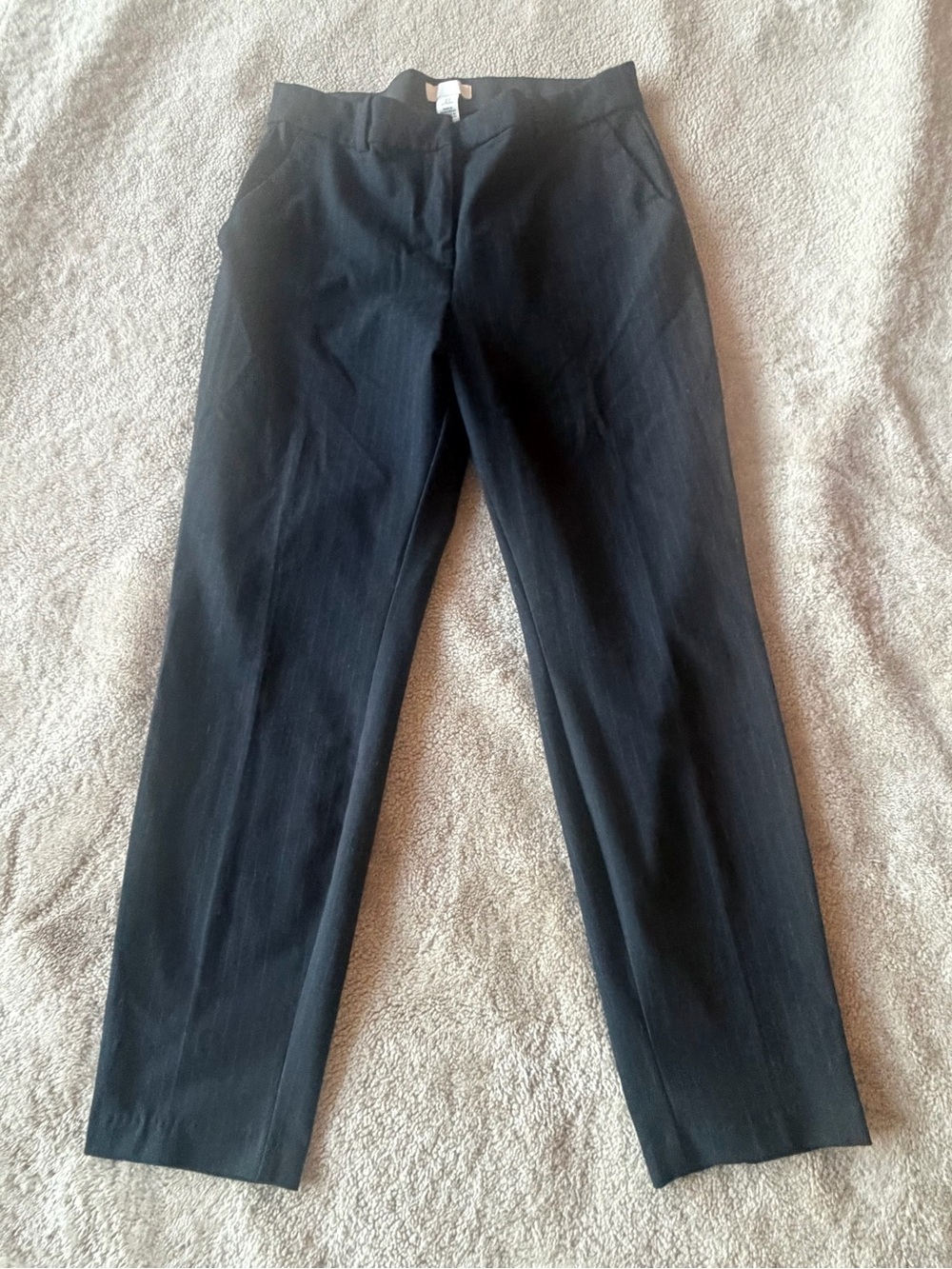 H&M Navy Blue Women’s Dress Pants - Slim Straight
